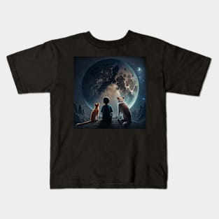 The rocket boy Kids T-Shirt